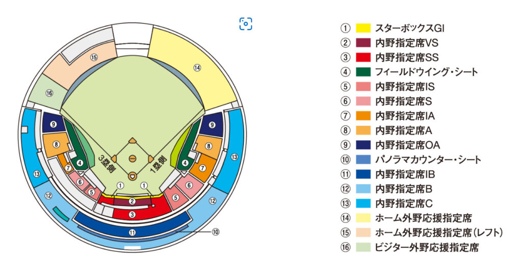 22年 Zozoマリンスタジアムの座席完全ガイド 座席表 見え方を徹底解説